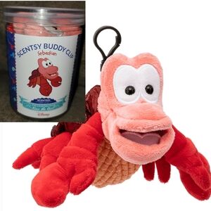 NEW Scentsy SEBASTIAN Buddy CLIP from THE LITTLE MERMAID